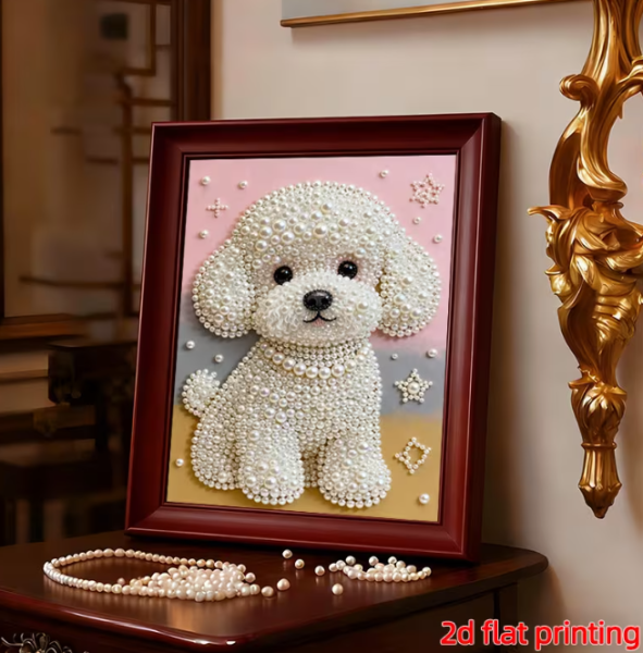 Diamond Painting Malteser Welpe